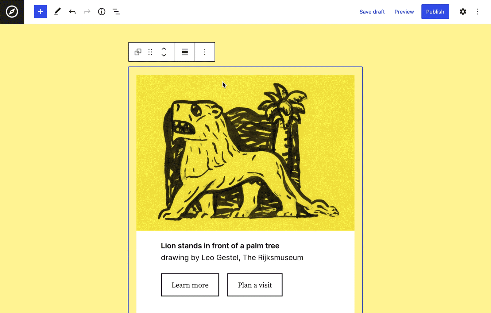 blokken vergrendelen in wordpress
